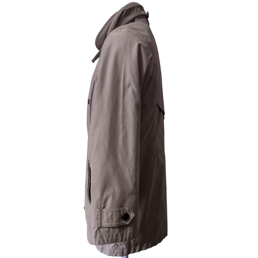 Misty Harbor Jacket Size M Women Gorp Core Taupe Brown Fleece Lined Utility Coat - Picture 12 of 16
